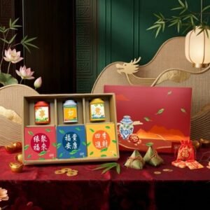 Q4【無藏】端午公益禮盒 豐選綜合澎湃茶食【事如意】 (3茶+3茶食