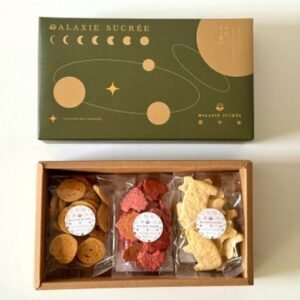 【預購】甜宇宙 GALAXIE SUCRÉE燙金行星小禮盒(綠/六入)