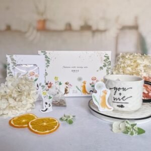 【8折禮盒】大衛煮愛聯名 | 森喵茶茶禮盒 Vol 2.0 | 手繪貓咪