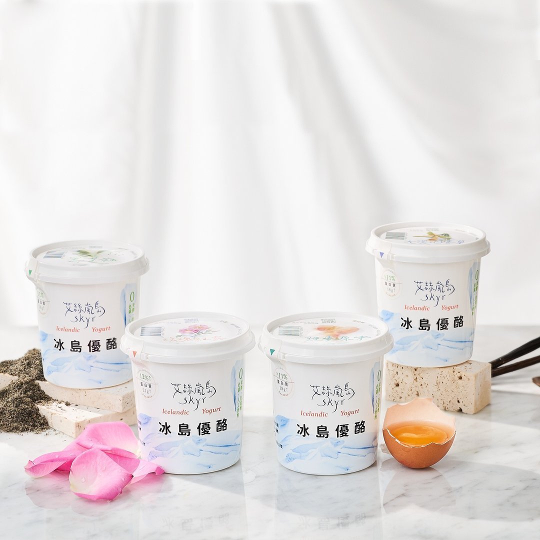 自選12杯Skyr 預設四種口味各3杯 欲調整口味可以在備註留言呦