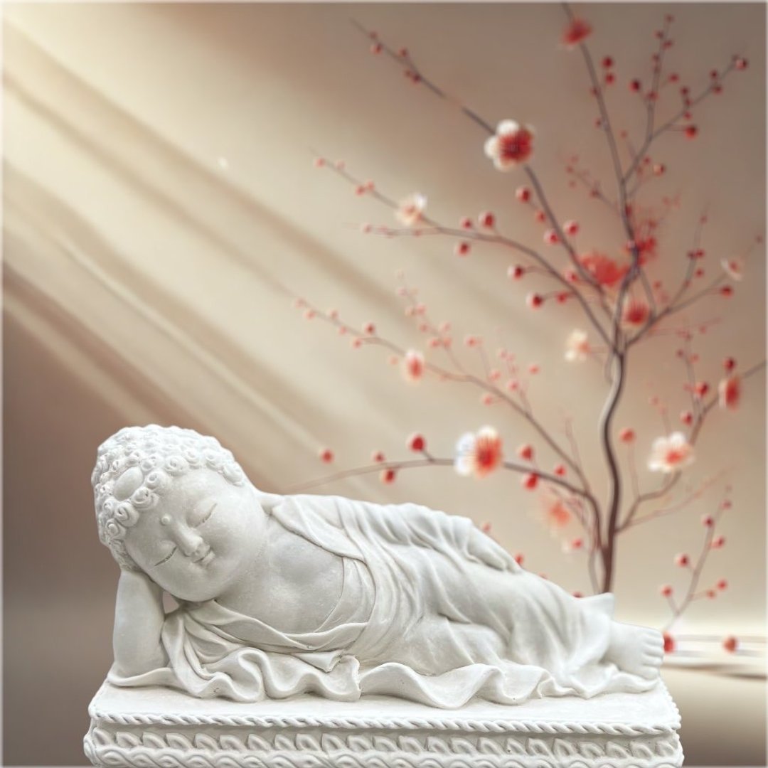 靜謐之美學 淨念吉祥小佛之臥佛(如自在) 精緻台灣文創禮品 - Image 4