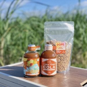 TOBA TOBA COLA & TROPICAL COLA & 香料格蘭諾拉