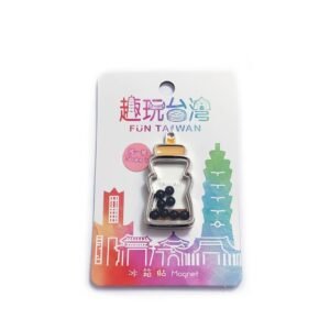 Ruyi 趣玩台灣冰箱貼/磁鐵－搖搖101－茶色