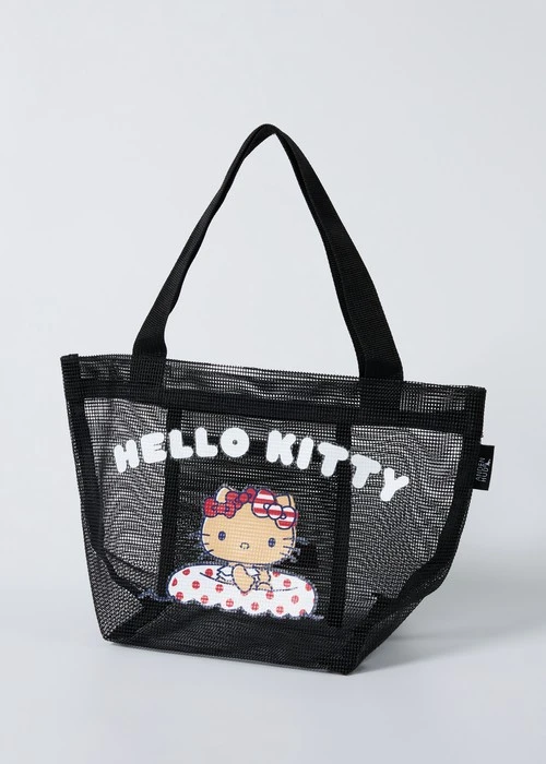 【台灣製】Hello Kitty系列.緹花中筒襪