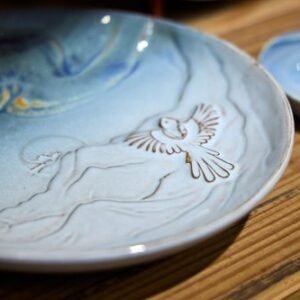 【預購】【台灣製】大地深盤 陶瓷餐盤 漸層款 台灣製造