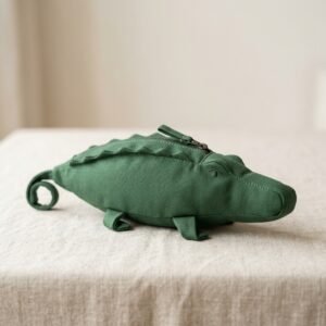 【無藏嚴選】Fun Reptilians 好心情隨身袋 - 鱷魚系列：綠色