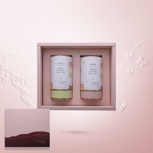【端午送禮】花蓮舞鶴 蜜香紅茶×毫香蜜綠 雙罐禮盒×secretea