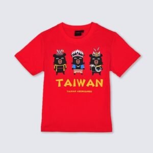 【預購】【台灣製】童裝 親子裝/ 喔熊原住民款 / 短袖T恤/ 純棉台灣製 Taiwan