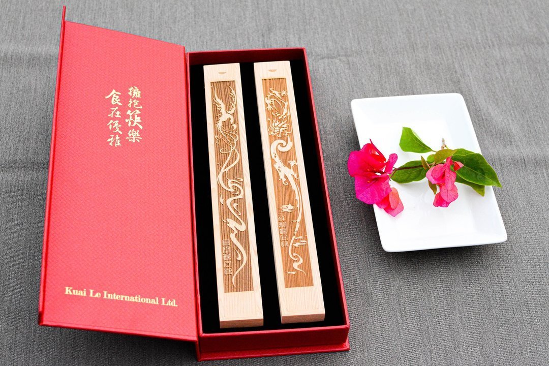 龍鳳呈祥箸定今生 婚禮禮物 象徵永恆愛情與家的牽絆 - Image 3