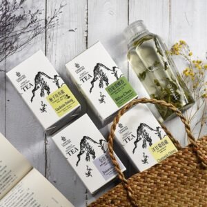 【冷泡茶推薦】時尚冷泡茶組 - 4種舒壓茶+六角冷泡瓶 (2種組合)