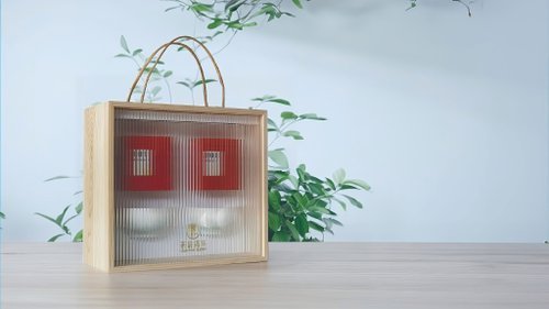 茶韵滿杯 (烏龍+金萱+綠色結晶釉對杯) - Image 4
