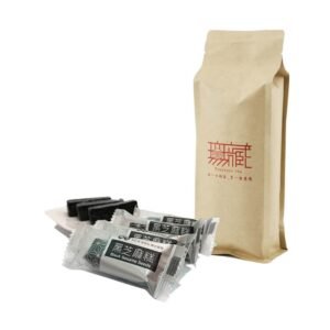 【茶食光光】無藏嚴製茶點-古早味黑芝麻糕-300g裸裝*6包