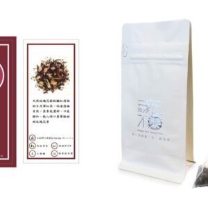 【無花不茶】原葉花茶系列-紅茶款:玫瑰紅茶—3g三角茶包*10入裝*2袋