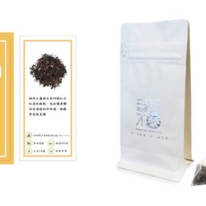 【無花不茶】原葉花茶系列-紅茶款：金薑紅茶—3g三角茶包*10入裝*2袋