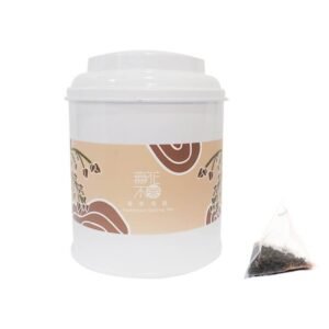 【無花不茶】原葉花茶系列-烏龍款:蕎麥烏龍—3g三角茶包*10入圓鐵罐裝*2罐