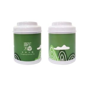 【無花不茶】原葉花茶系列-原味經典款:凍頂烏龍—3g三角茶包*3入小鐵罐裝*5罐