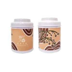 【無花不茶】原葉花茶系列-烏龍款:蕎麥烏龍—3g三角茶包*3入小鐵罐裝*5罐