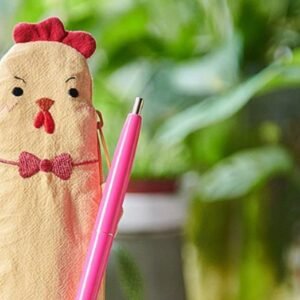 【無藏嚴選】Fun Animals 好心情隨身袋 - 可愛動物園系列：黃金雞