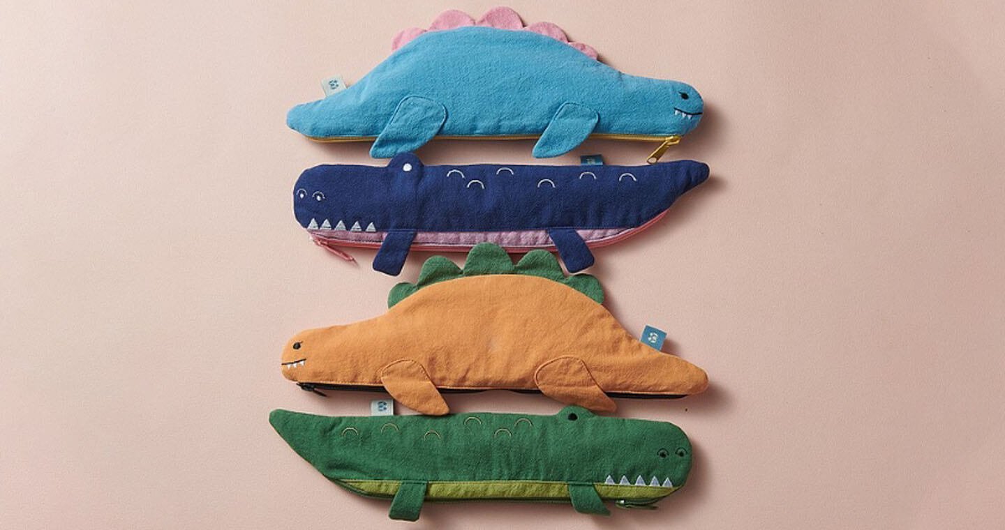 【無藏嚴選】Fun Reptilians 好心情隨身袋 - 恐龍系列:水藍色 - Image 4