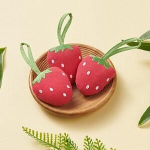 【無藏嚴選】樣樣好物 立體刺繡 手工純棉吊飾組 - 可愛系列 (共4款)