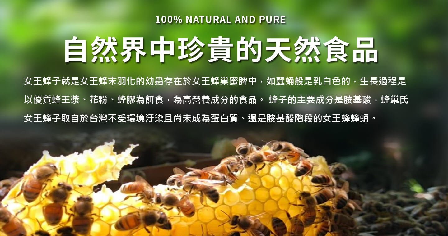 女王蜂子植物膠囊(100顆) - Image 3