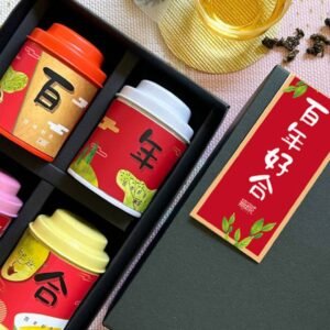 無藏綜合四入小茶禮 結婚賀禮 婚禮小物 祝福賀禮 【百年好合】