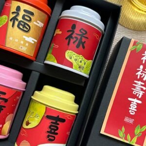 無藏綜合四入小茶禮 生日禮物 祝福賀禮 長輩禮物 【福祿壽喜】