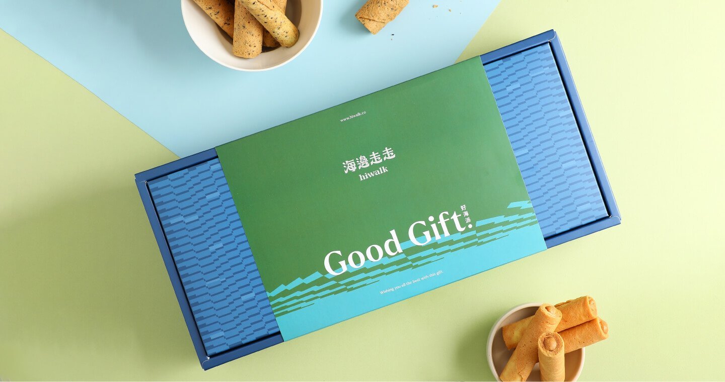 綠金海派綜合蛋捲禮盒【蛋奶素】 - Image 2