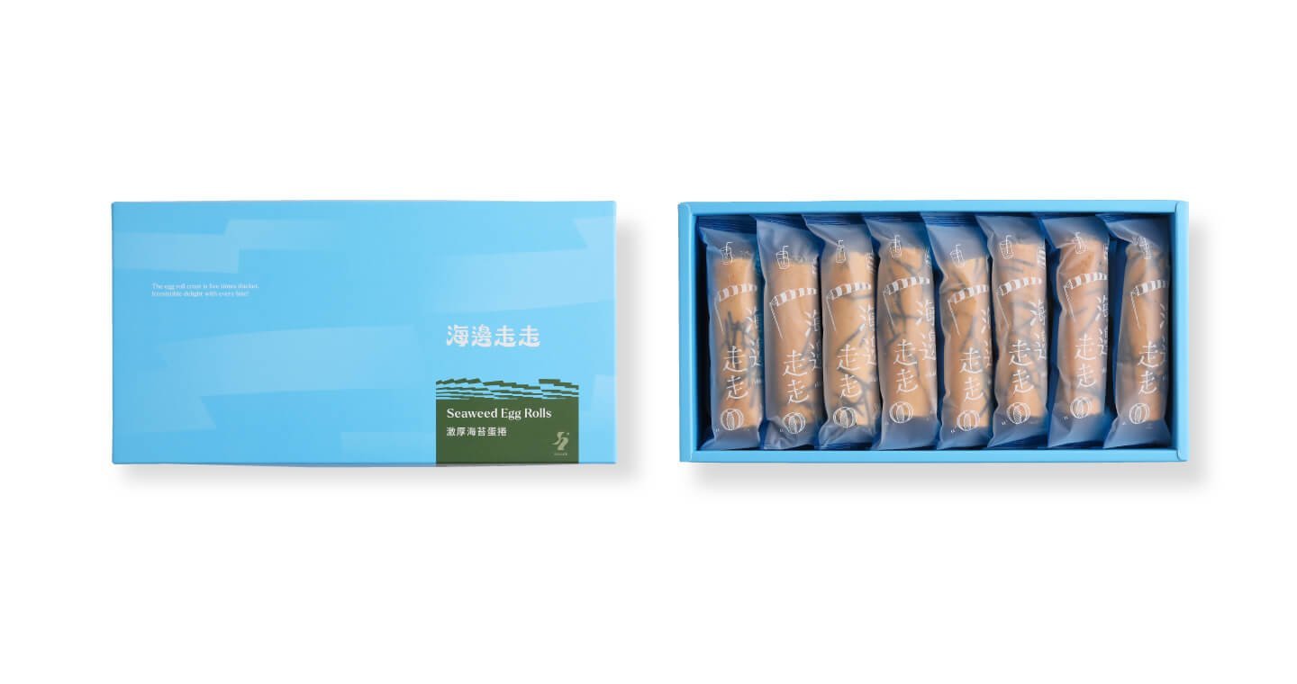 激厚海苔蛋捲《5倍的厚實》(2盒一組)
