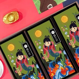 【公益禮盒】無藏嚴製茶點- 減糖茶食禮盒 - 玉山焦糖烏龍茶煎餅3入茶食大禮盒