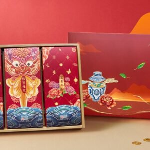 【茶食光光】無藏 祝福茶食公益禮盒K6 緣聚福來-綜合3入茶葉餅乾澎派禮盒