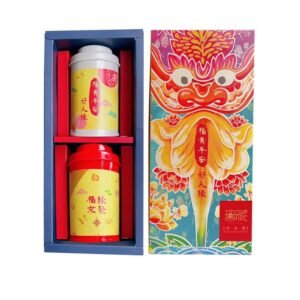 【無藏】公益禮盒E4 福貴平安 台灣風味茶二入高罐禮盒(橡木桶紅茶+龍眼花茶)