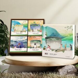 Z2-1【無藏茗茶】X【可瑞特設計】X【伊甸基金會】聯名公益禮盒—【四時茶願·歲歲平安】綜合茶包禮盒組