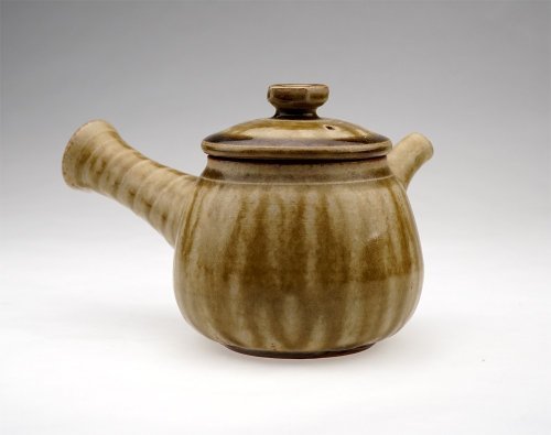 【預購】櫻花木灰釉側把壺420cc | 母親節禮盒陶瓷茶壺單品 - Image 4