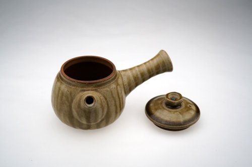 【預購】櫻花木灰釉側把壺420cc | 母親節禮盒陶瓷茶壺單品 - Image 5