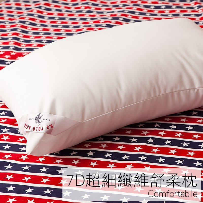 【台灣製】枕頭 /【7D超細纖維舒適枕】超細纖維細緻柔軟 - Image 2
