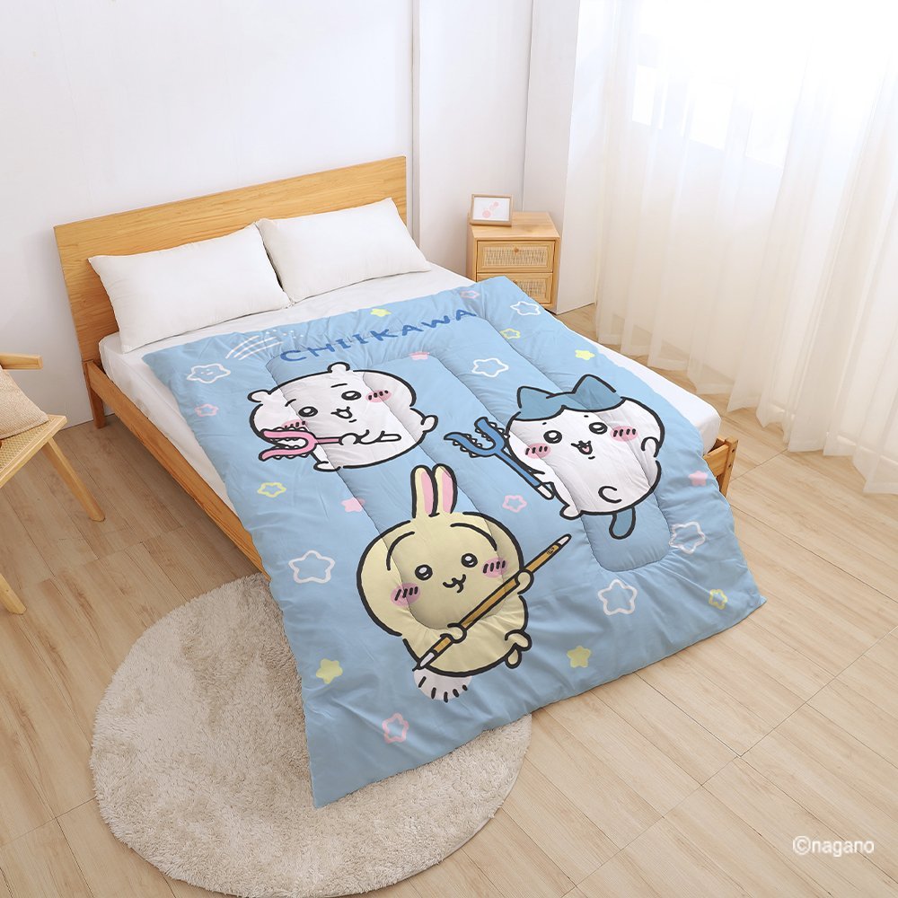 【台灣製】棉被 / 石墨烯【討伐夥伴】150x200cm 吉伊卡哇 正版授權 可水洗 抗寒冬被 Chiikawa - Image 2