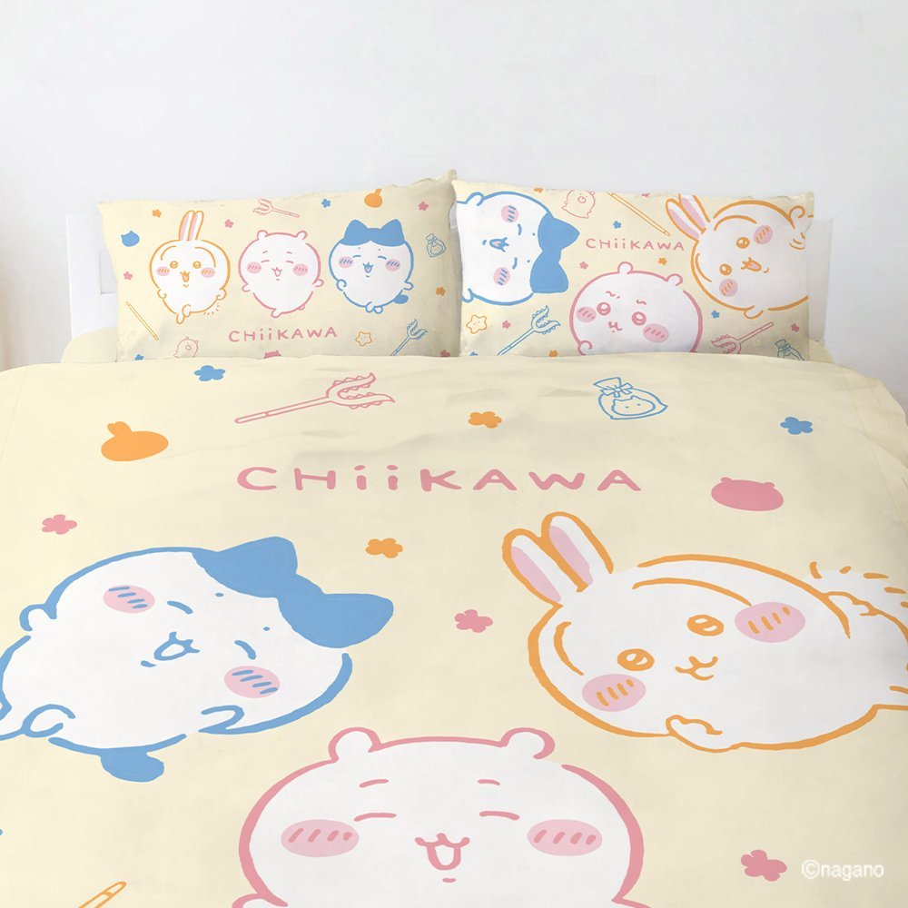 【台灣製】床笠 / 單人【奇妙世界】單人床笠含一件枕套 吉伊卡哇 Chiikawa - Image 4