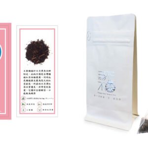 【無花不茶】原葉花茶系列-原味經典款:日月潭小葉種紅茶—3g三角茶包*10入裝*2袋