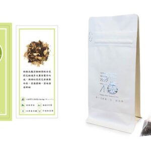 【無花不茶】原葉花茶系列-原味經典款:茉莉綠茶—3g三角茶包*10入裝*2袋