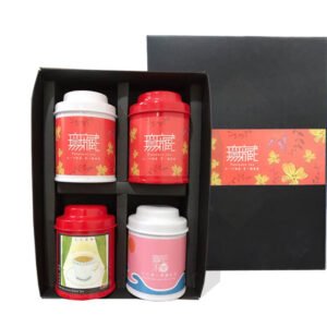 【無藏嚴選】 綜合紅茶四入小茶禮(金萱紅茶+小葉種紅茶+紅玉紅茶+紅韻紅茶) (品牌款)*2組