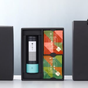 墨金雙享禮盒｜不知春100g+10入御守袋茶｜茶葉茶包禮盒