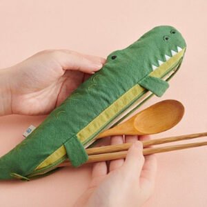 【無藏嚴選】Fun Reptilians 好心情隨身袋 - 鱷魚系列:綠色