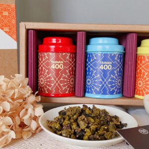 【臺南400 X 無藏茗茶】聯名限定款 風華台南 綜合款璀璨金萱茶禮*2組
