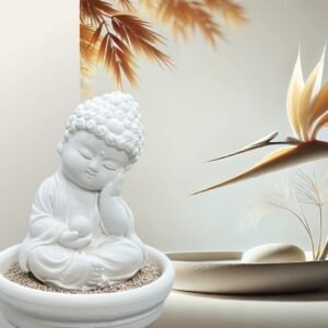 【台灣製】靜謐之美學 淨念吉祥小佛之靜性小盤套組 精緻台灣文創禮品