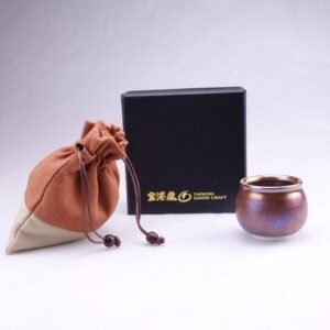 【預購】曜變天目醇金杯小70cc | 藝術酒杯收藏推薦