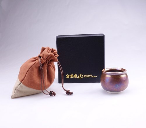 【預購】曜變天目醇金杯小70cc | 藝術酒杯收藏推薦