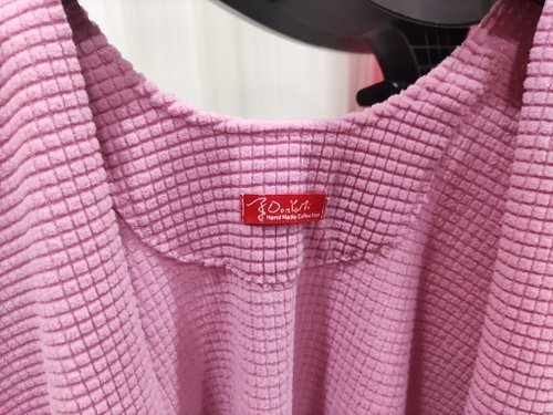 【預購】DYM Fashion莫蘭迪 丁香粉 雙面刷毛斗篷 披風 圍巾 時尚訂製服 - Image 3