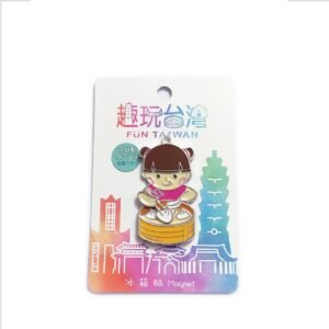 Ruyi 趣玩台灣冰箱貼/磁鐵-美食娃娃