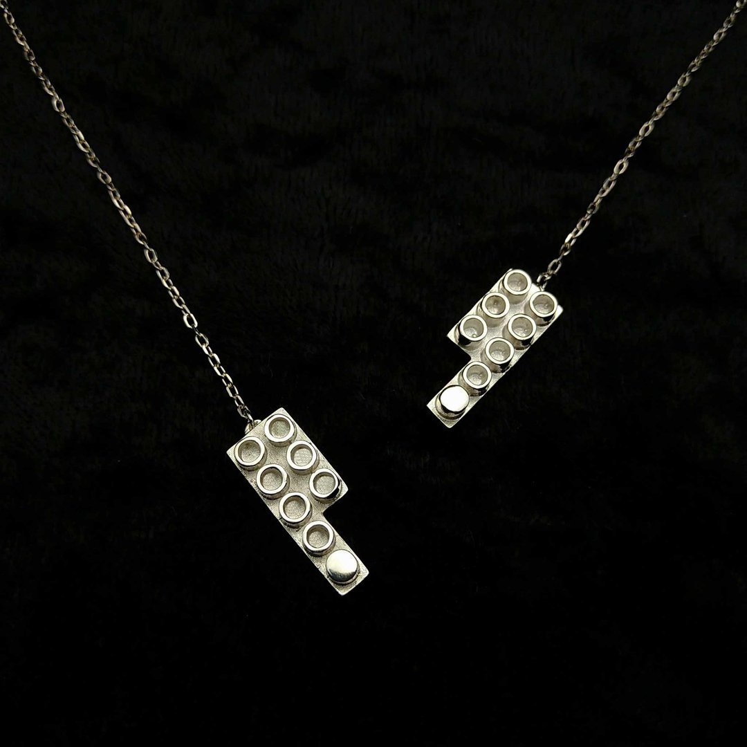 JadeStyle Jewelry 【積木趣】原創銀飾項鍊